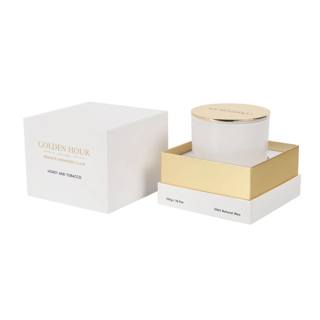 Custom Paper Gift Packaging Luxury Cardboard Candle Box for Candle Jar